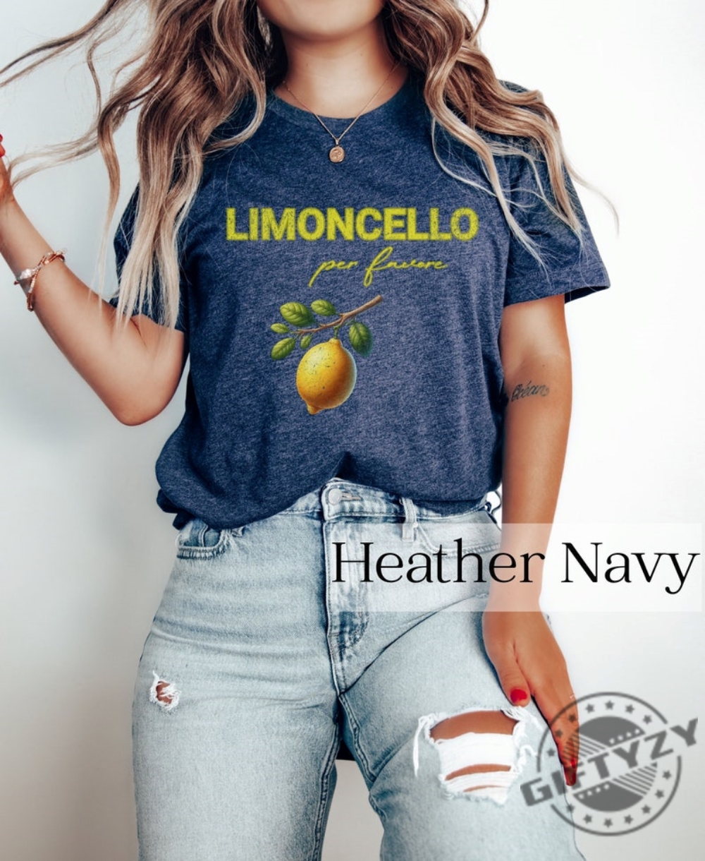 Limoncello Italy Lemons Shirt