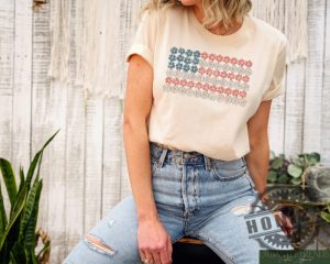 Retro American Flag 4Th Of July Shirt honizy 2