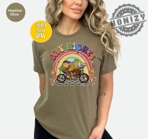 Funny Frog Gay Rights Lgbt Rainbow Frog And Toad Pride Shirt honizy 8