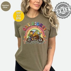 Funny Frog Gay Rights Lgbt Rainbow Frog And Toad Pride Shirt honizy 8