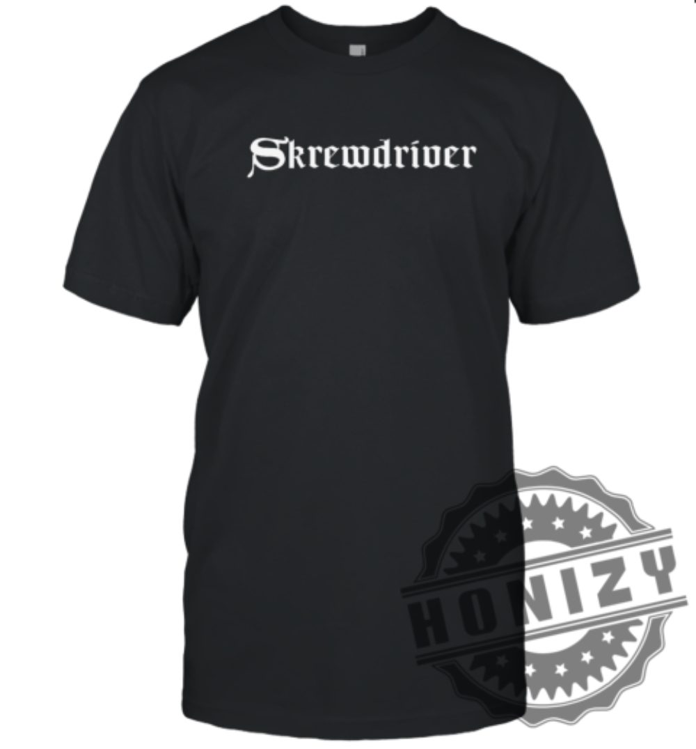 Screwdriver Band Music Shirt