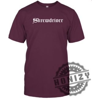 Screwdriver Band Music Shirt honizy 4