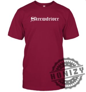 Screwdriver Band Music Shirt honizy 7