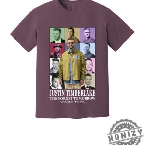 2024 Justin Timberlake Forget Tomorrow World Tour Shirt honizy 3