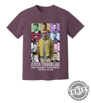 2024 Justin Timberlake Forget Tomorrow World Tour Shirt honizy 3