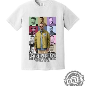 2024 Justin Timberlake Forget Tomorrow World Tour Shirt honizy 4