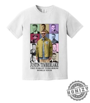 2024 Justin Timberlake Forget Tomorrow World Tour Shirt honizy 4