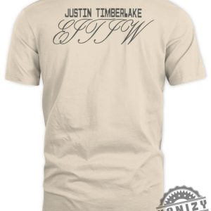 2 Sided Justin Timberlake Forget Tomorrow World Tour 2024 Shirt honizy 2