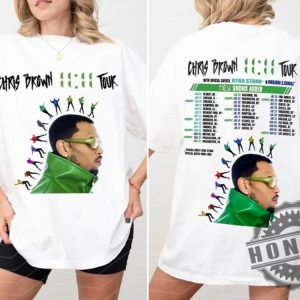 Chris Brown 1111 2024 Tour Shirt honizy 3