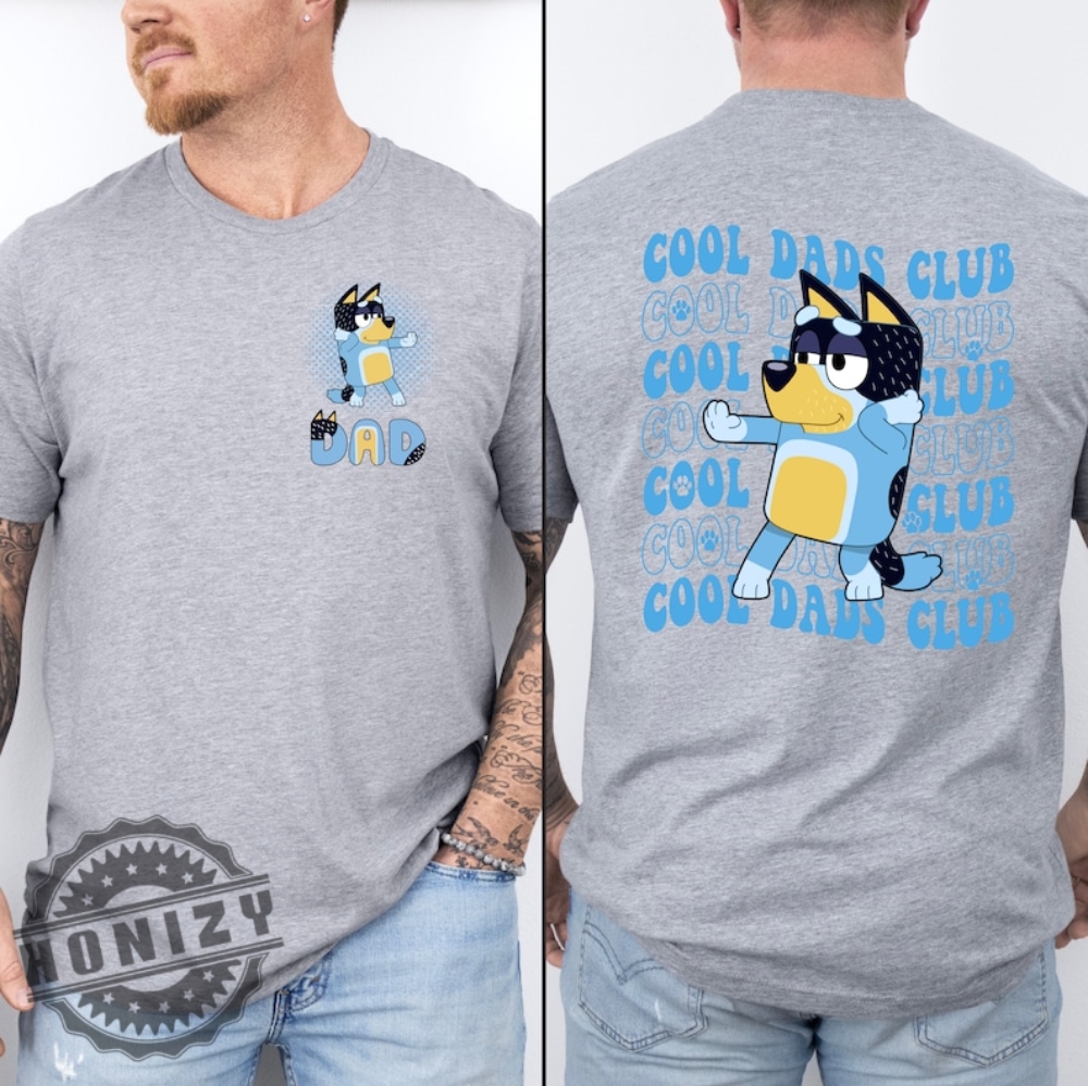 Cool Dads Club Bluey Bandit Cool Dad Club Fathers Day Shirt