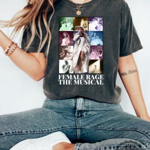 Female Rage The Musical Eras Tour Ttpd Eras Concert Shirt honizy 3