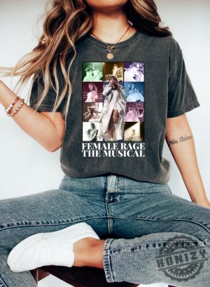 Female Rage The Musical Eras Tour Ttpd Eras Concert Shirt honizy 3