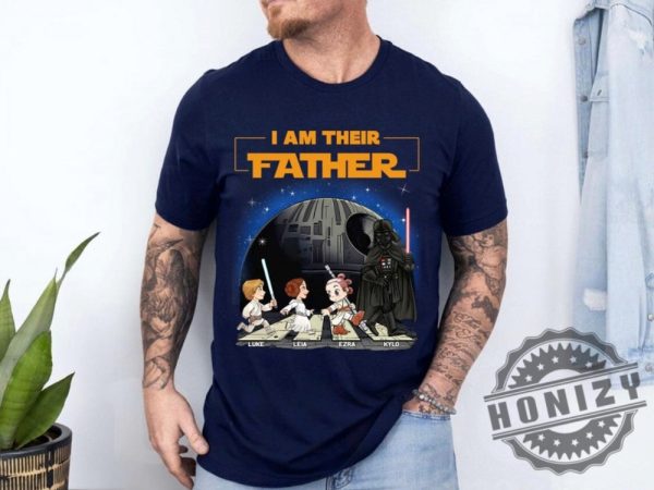 Personalized I Am Their Father Shirt honizy 4
