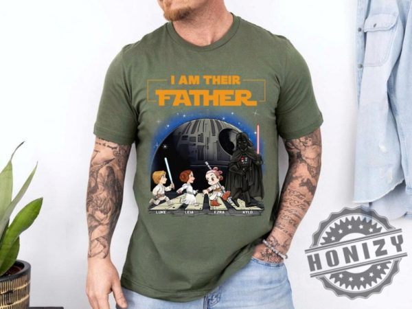 Personalized I Am Their Father Shirt honizy 6