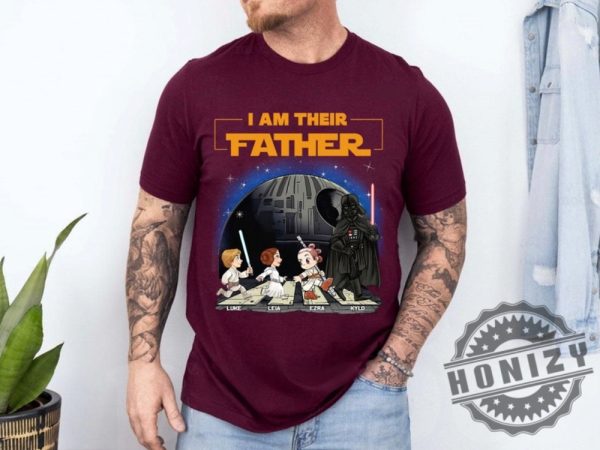 Personalized I Am Their Father Shirt honizy 7