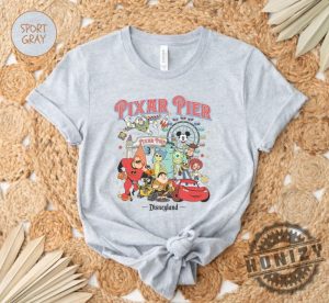 Vintage Pixar Pier Disneyland Shirt honizy 5