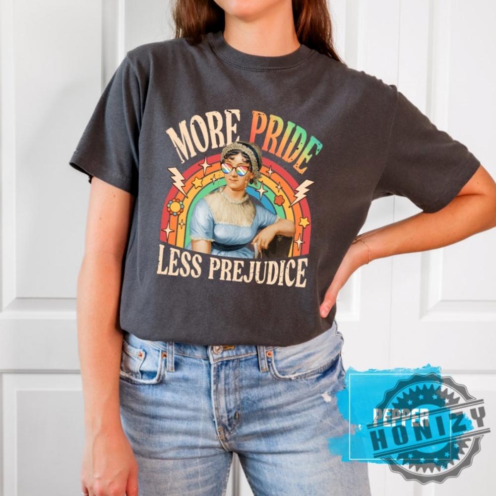 More Pride Less Prejudice Be Kind Lgbtq Shirt