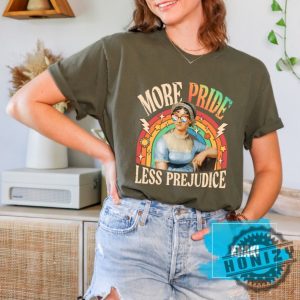 More Pride Less Prejudice Be Kind Lgbtq Shirt honizy 5