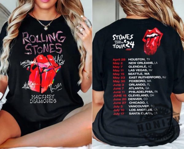 Rolling Stones 2024 Tour Shirt honizy 1