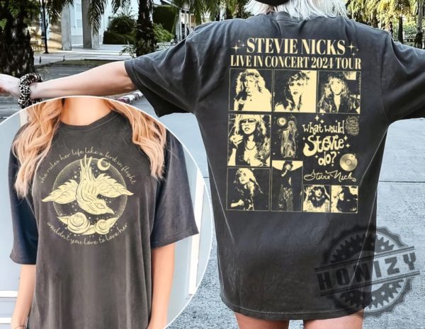 2024 Stevie Nicks Tour Live In Concert Shirt honizy 3