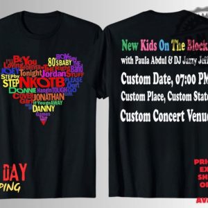 Custom Nkotb Magic Summer 2024 Concert Shirt honizy 4