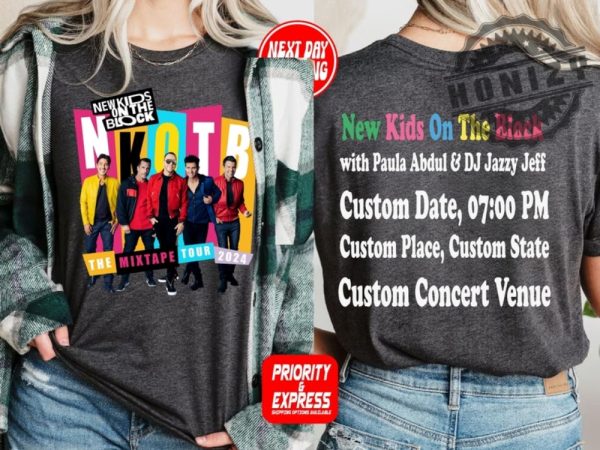 Custom Nkotb Magic Summer 2024 Concert Shirt honizy 7