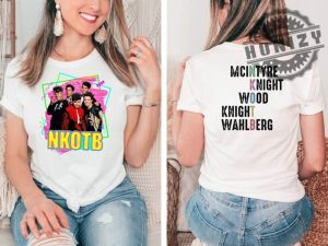 Nkotb Vintage New Kids On The Block Classic Rock Concert Shirt honizy 2