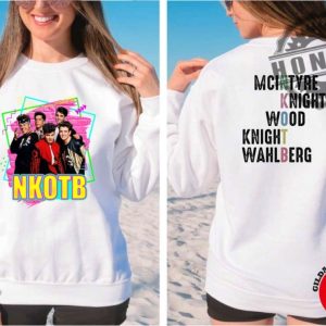 Nkotb Vintage New Kids On The Block Classic Rock Concert Shirt honizy 4