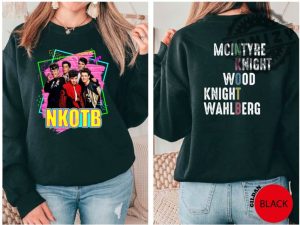 Nkotb Vintage New Kids On The Block Classic Rock Concert Shirt honizy 5