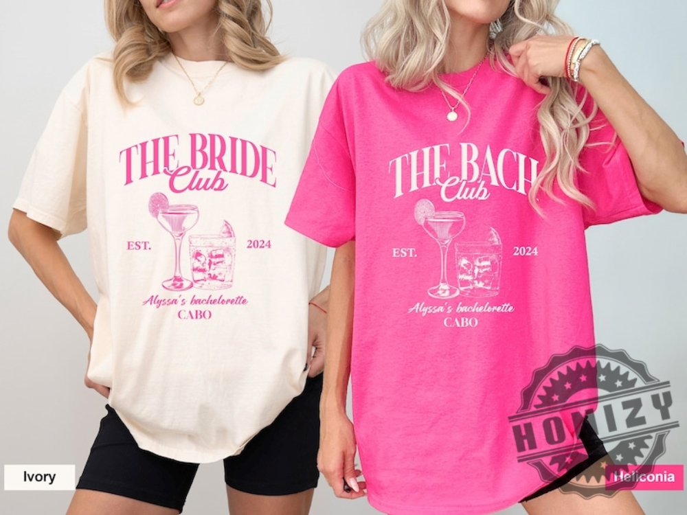 Bachelorette Matching Bridal Party Shirt