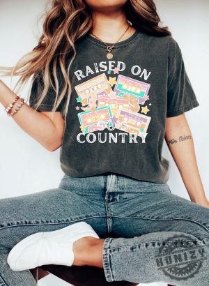 Raised On 90S Country Music Shirt honizy 2