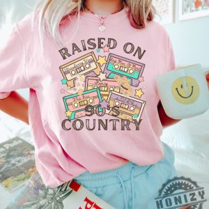 Raised On 90S Country Music Shirt honizy 3