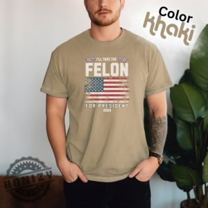 Felon For President 2024 Conservatives Anti Government Shirt honizy 3