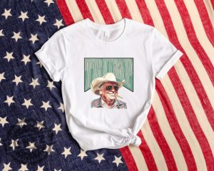 Cowboy Western Make America Great Donald Daddy Trump President Shirt honizy 2