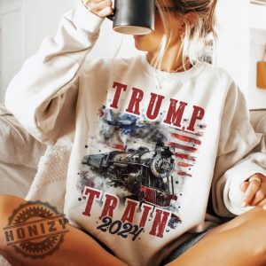 Trump Train 2024 American 4Th Of July Shirt honizy 2