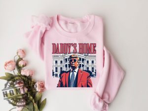 Daddys Home White House Trump 2024 Shirt honizy 4