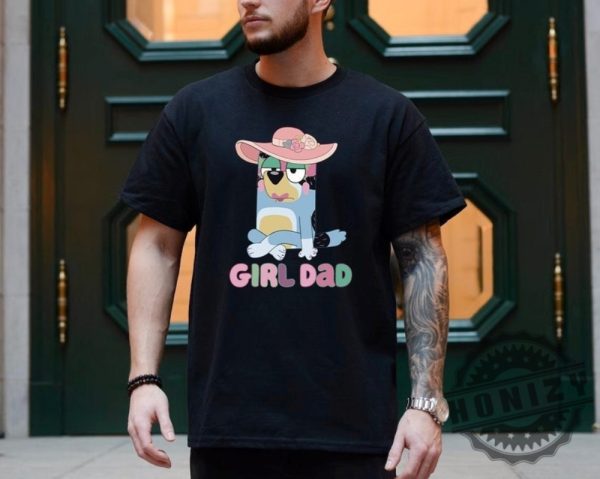 Bluey Girl Dad Bandit Girl Dad Shirt honizy 1