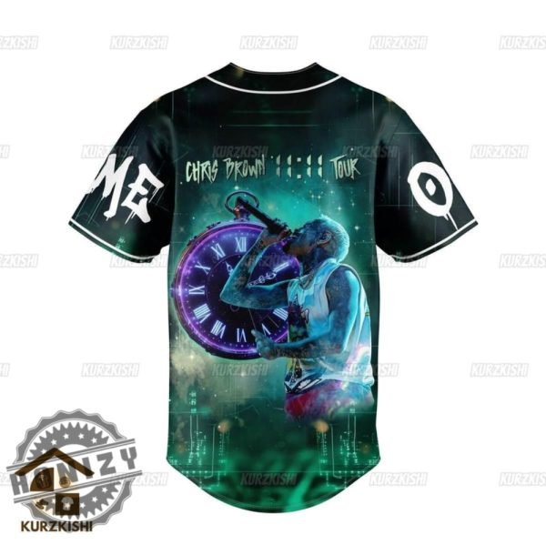 Chris Brown 11 11 Tour 2024 3D All Over Printed Shirt honizy 2