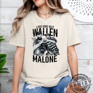 I Had Some Help Country Music Vintage Shirt honizy 3