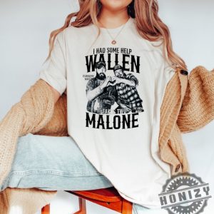 I Had Some Help Country Music Vintage Shirt honizy 5