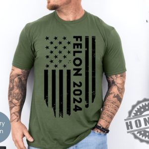Im Voting For The Felon 2024 Political Shirt honizy 4
