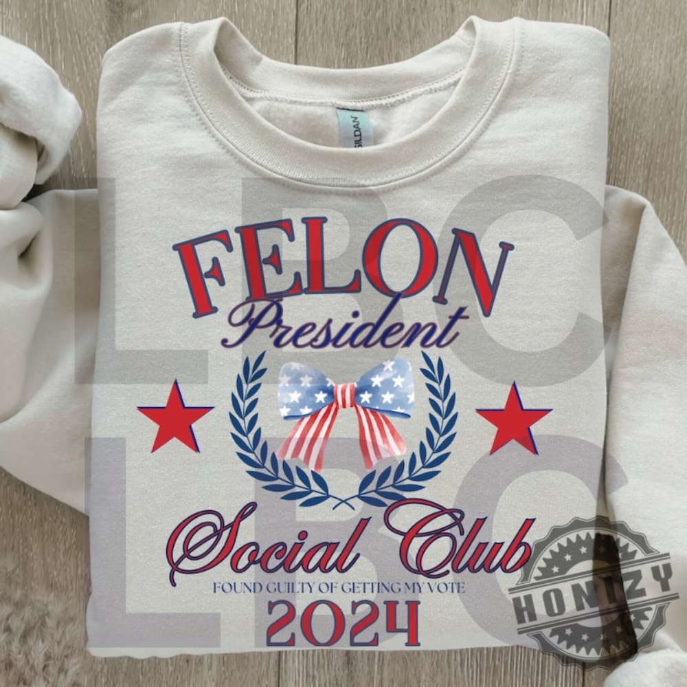 Felon President Social Club Shirt