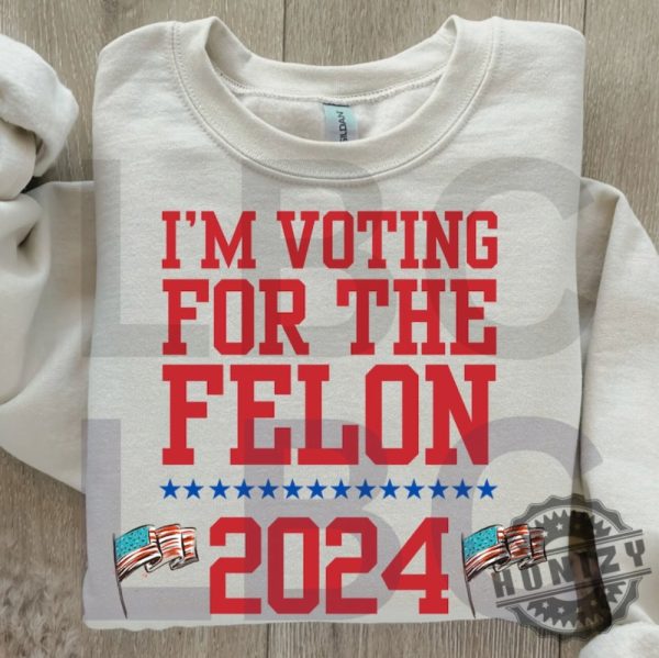 Im Voting For The Felon President Club 2024 Shirt honizy 1