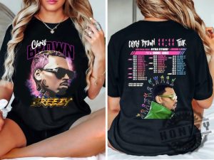 Chris Brown 2024 Concert Tour Merch honizy 2