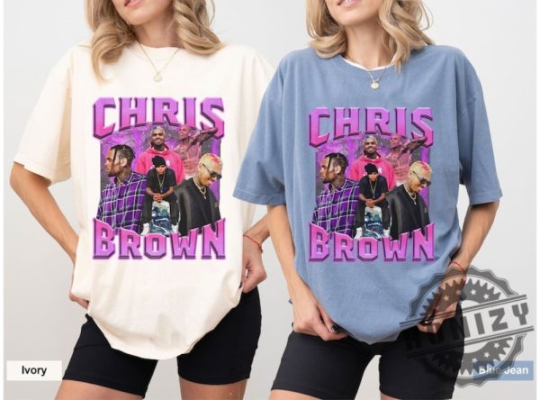 Vintage Chris Brown Hiphop Shirt honizy 3