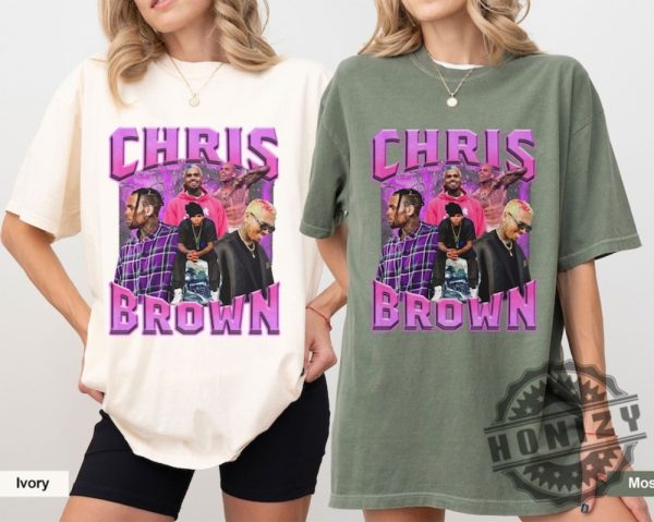 Vintage Chris Brown Hiphop Shirt honizy 4