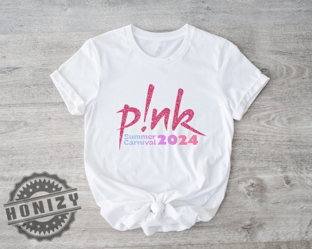 Pink Singer Summer Carnival 2024 Tour Pink Fan Lovers Shirt honizy 1