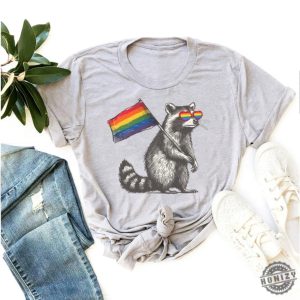 Raccoon Pride Lgbt Shirt honizy 3