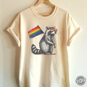 Raccoon Pride Lgbt Shirt honizy 4