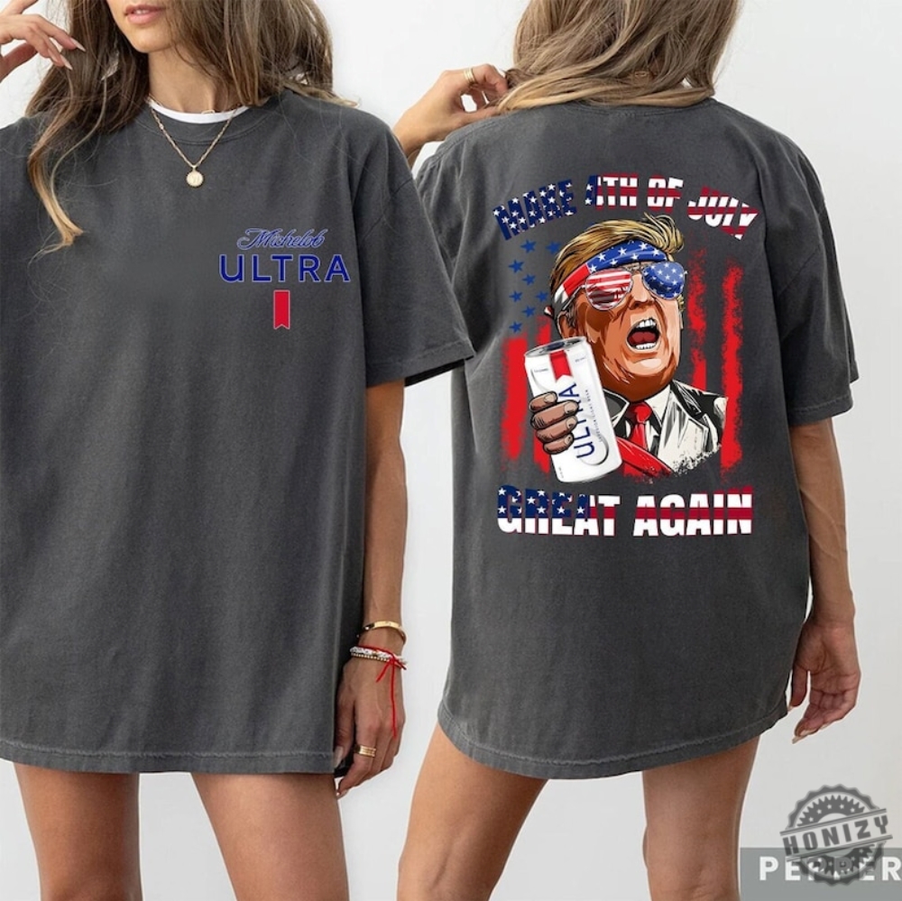 Make Trump 4Th Of July Great Again Shirt